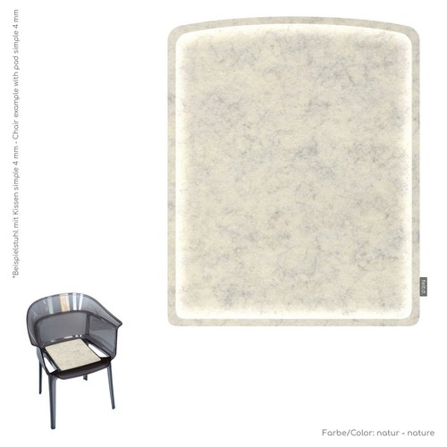 Eco felt pillow suitable - felt, 23