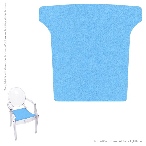 Eco felt seat cushion - felt,