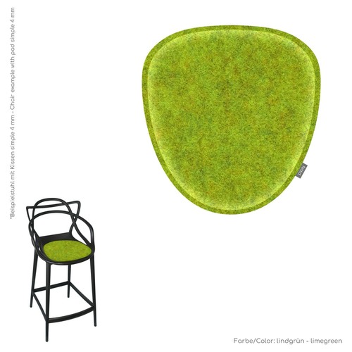 Eco felt cushion - padded, 23mm